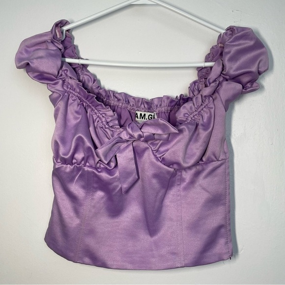 I.AM.GIA NAOMI TOP LILAC SIZE S - Picture 6 of 11